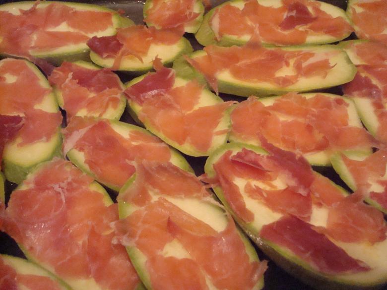 Free stock image of Zucchini and prosciutto created by Boris Kyurkchiev