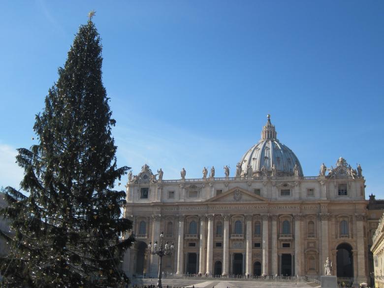 Free stock image of Christmas tree at the St. Peter's s created by Boris Kyurkchiev