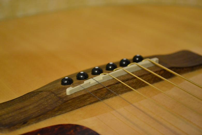 Free stock image of Acoustic guitar bridge created by Janis Urtans