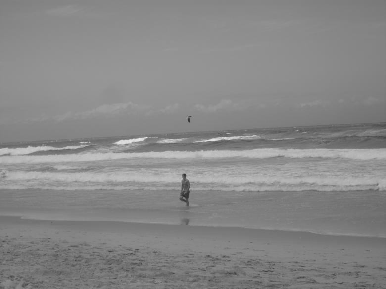 Free stock image of Person on beach created by Nicholas Spaggiari