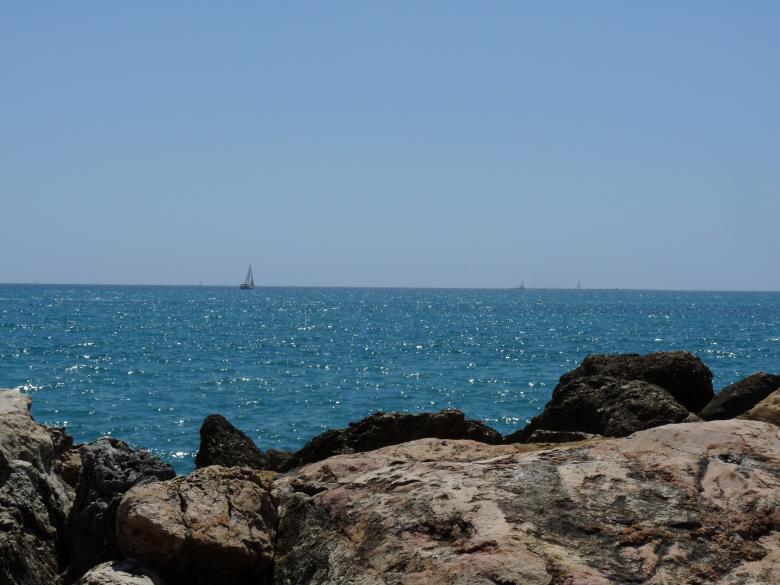 Free stock image of Sailboats on the sea created by Melissa Bjarnadottir
