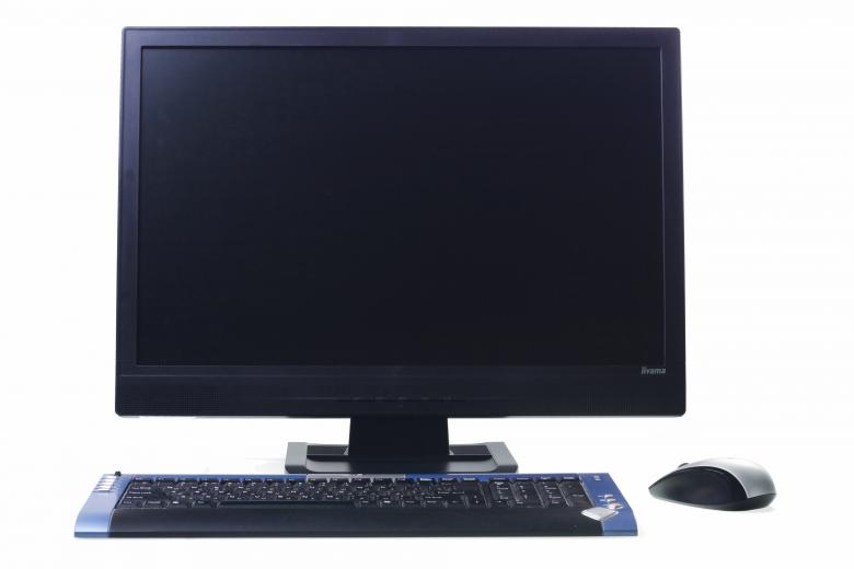 Free stock image of monitor, keyboard and mouse created by 2happy