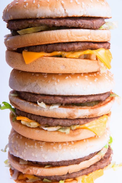 Free stock image of Three Double Hamburgers created by 2happy