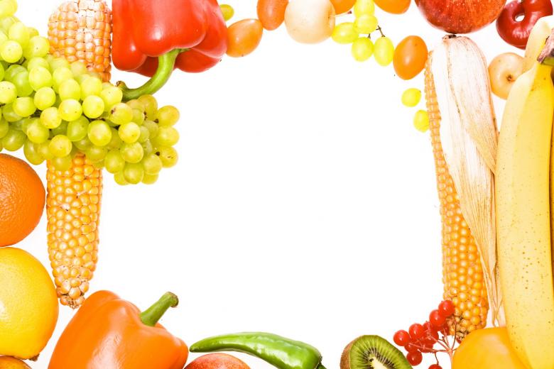 Free stock image of Fruit frame created by 2happy