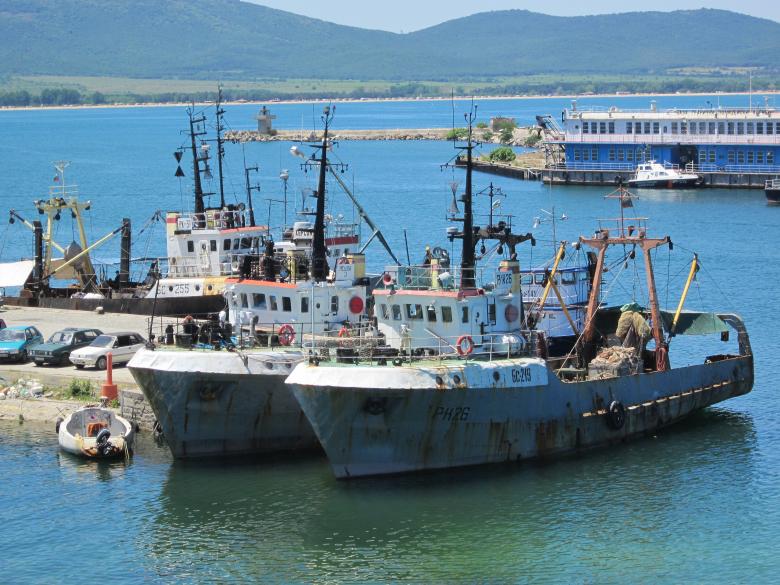 Free stock image of Fishermen boats created by Boris Kyurkchiev