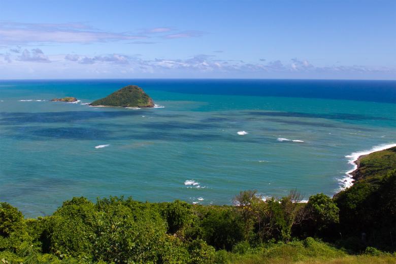 Free stock image of St. Lucia Seascape created by Geoffrey Whiteway
