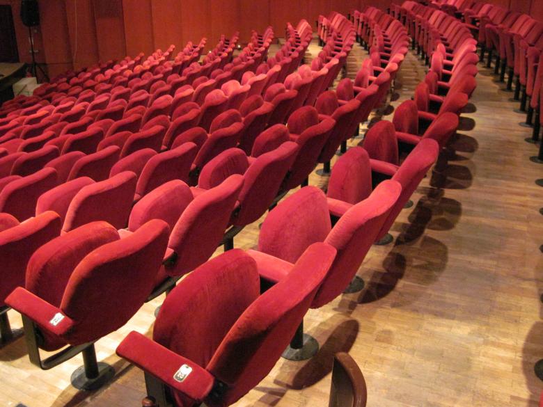 Free stock image of Empty theater hall seats created by Boris Kyurkchiev