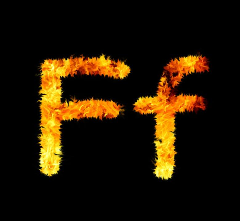 Free stock image of Fire letter created by Valeev