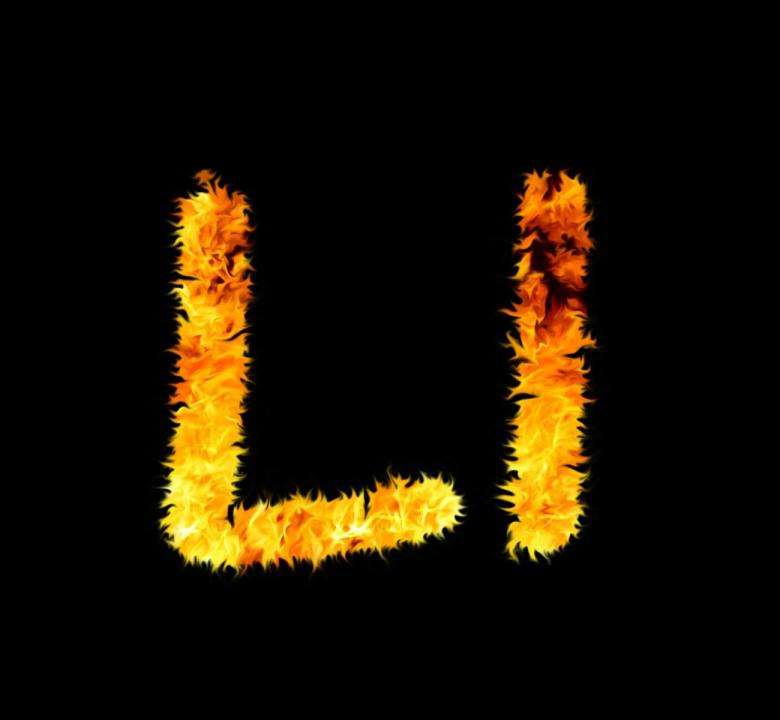 Free stock image of Fire letter created by Valeev
