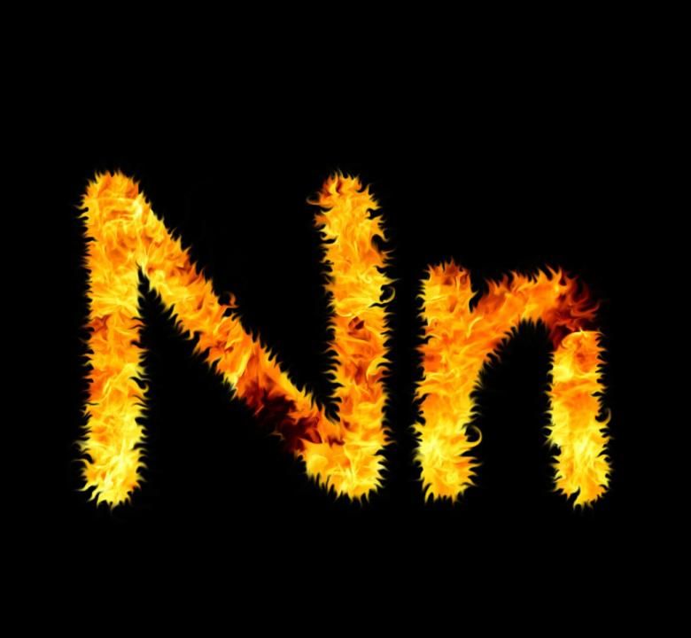 Free stock image of Fire letter created by Valeev