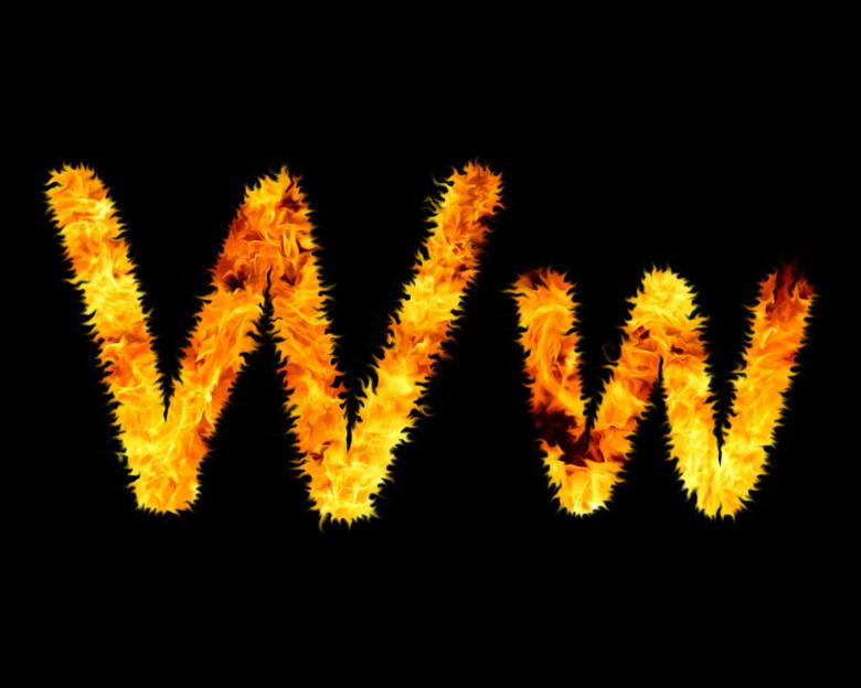 Free stock image of Fire letter created by Valeev
