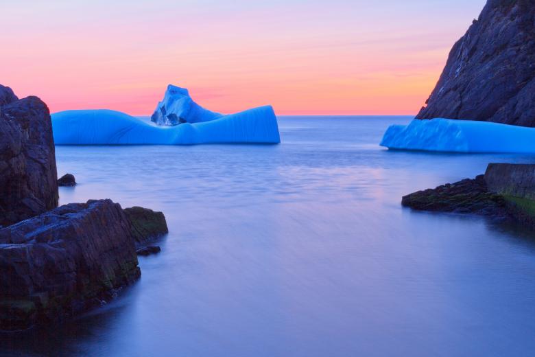 Free stock image of Icebergs near Shore created by Geoffrey Whiteway