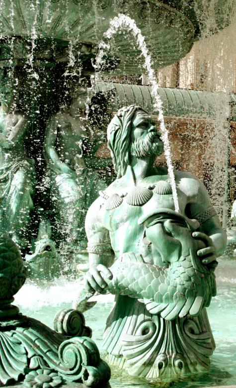 Free stock image of Water Statue created by Tim Fitch