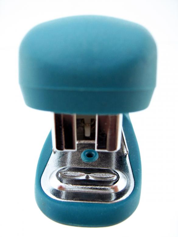 Free stock image of blue stapler created by 2happy
