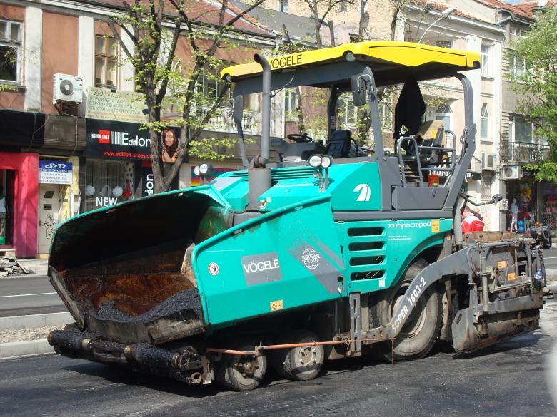 Free stock image of Asphalt laying machine created by Boris Kyurkchiev
