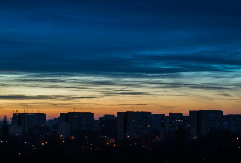 Free stock image of View of the sunset created by Octavian