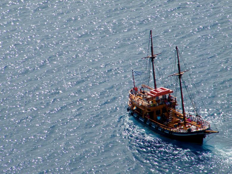 Free stock image of Greek Boat created by Sierra Metzel