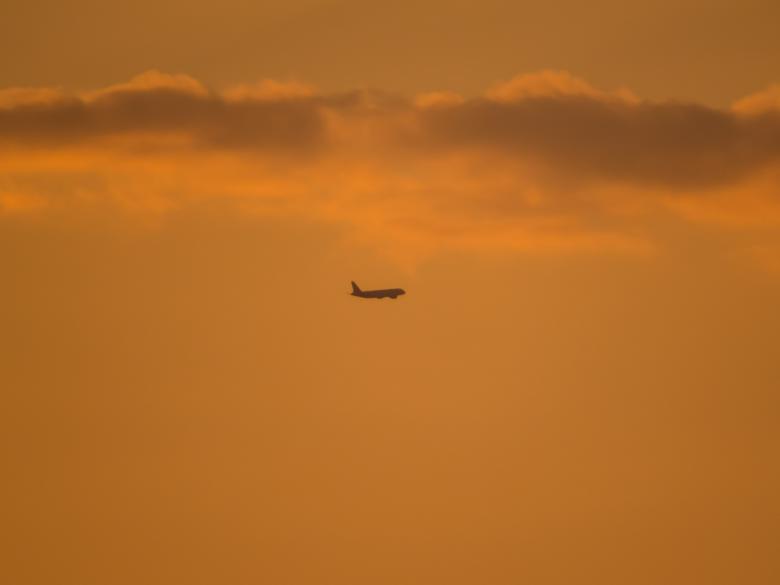 Free stock image of Plane and beautiful evening  created by Janis Urtans
