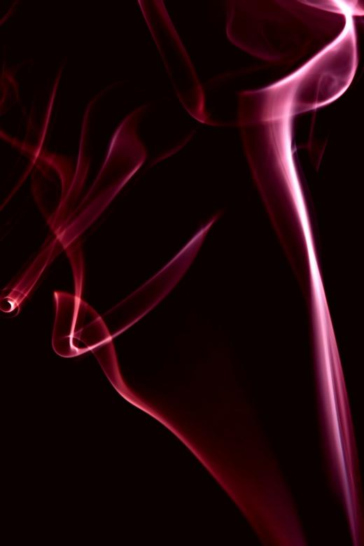 Free stock image of Pink abstract smoke on black created by 2happy
