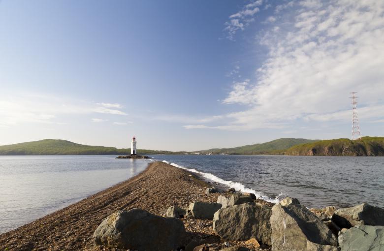 Free stock image of Rocky Shore created by Andrei Seleznev