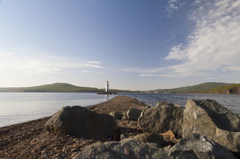 Free stock image of Rocky Shore created by Andrei Seleznev