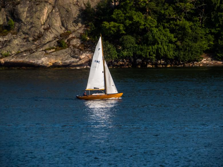 Free stock image of Sailboat created by Janis Urtans