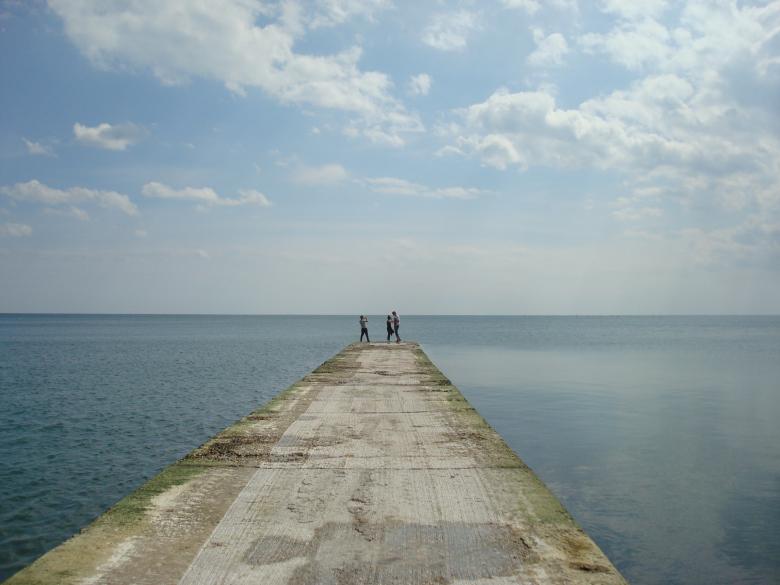 Free stock image of People on a sea dock created by Boris Kyurkchiev