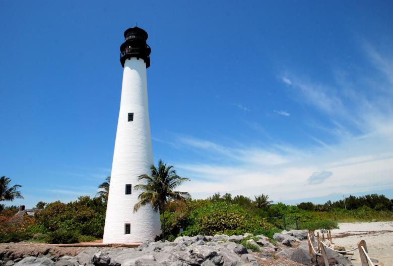 Free stock image of Cape Florida Lighthouse created by Donnie Shackleford