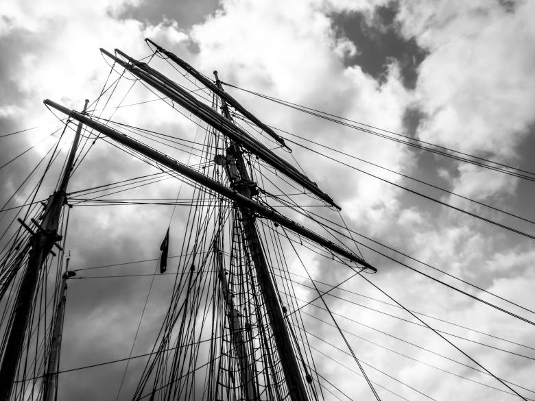 Free stock image of Sailing ship's masts created by Janis Urtans