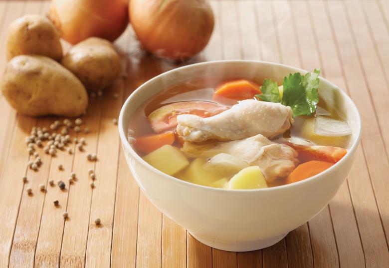 Free stock image of Thai chicken soup created by Eric
