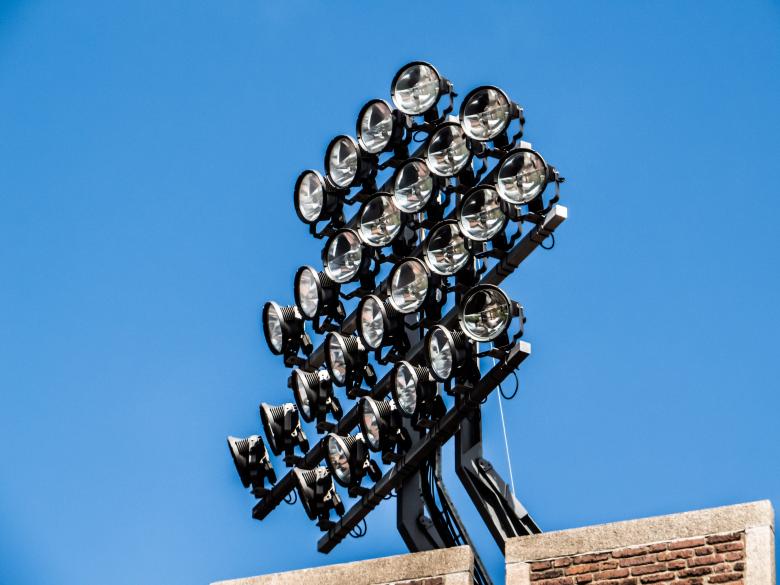 Free stock image of Stadium lights  created by Janis Urtans