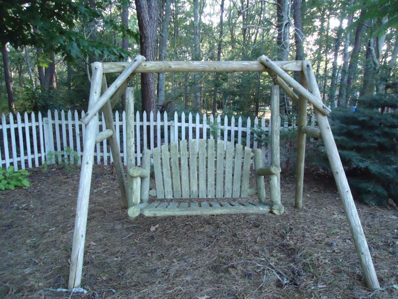 Free stock image of Wooden Swing created by Katharine Sparrow