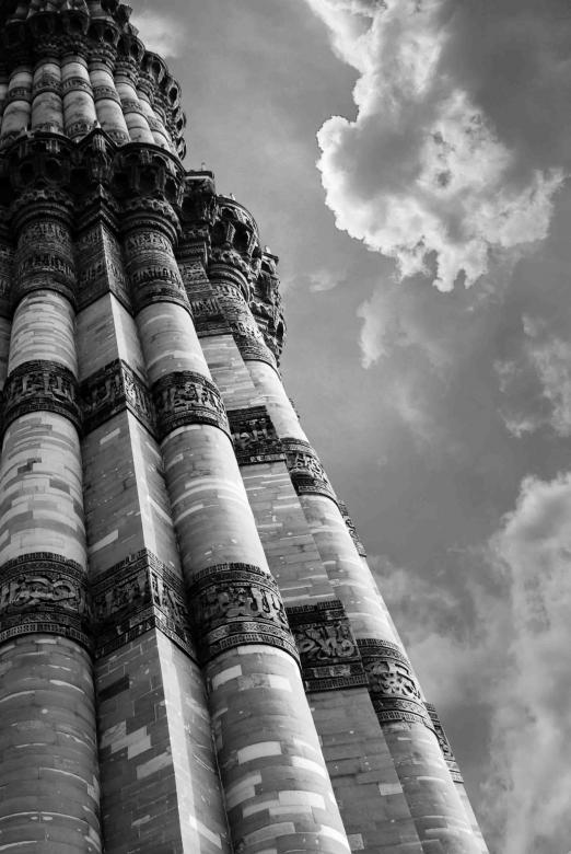 Free stock image of  The Qutub Minar in India created by DEEPU DAS