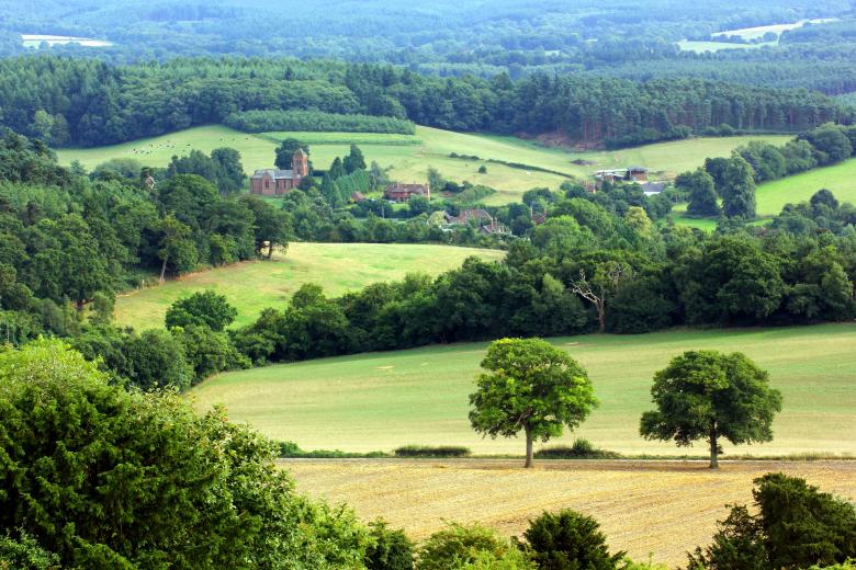 Free stock image of English countryside created by paul clifton