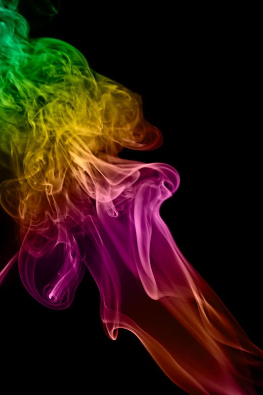 Free stock image of Colored smoke on black created by 2happy