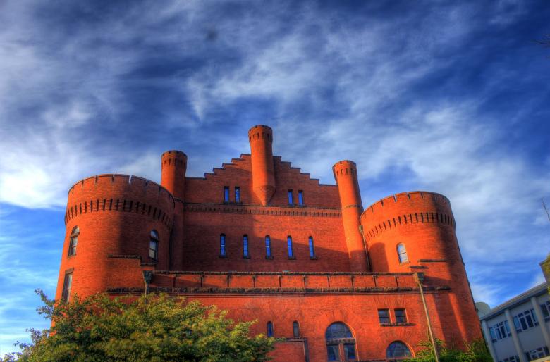 Free stock image of Castle like Red Gym created by Yinan Chen