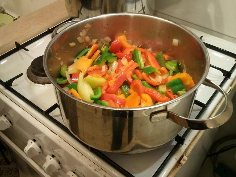 Free stock image of Cooked peppers created by Matan Reichman
