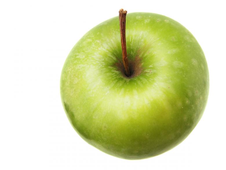Free stock image of Green apple on white created by 2happy