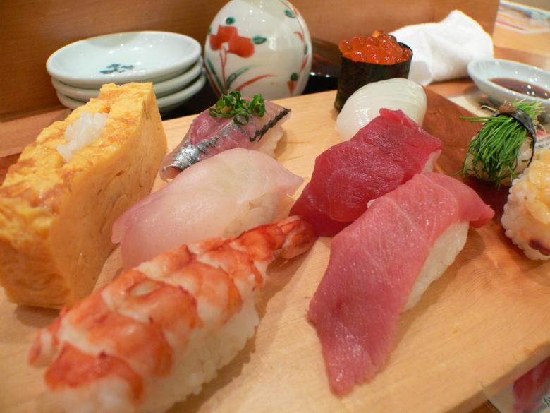 Free stock image of assorted sushi created by Jeremy Low