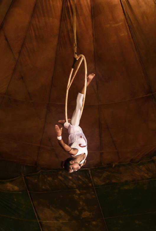 Free stock image of Circus acrobat created by DEEPU DAS