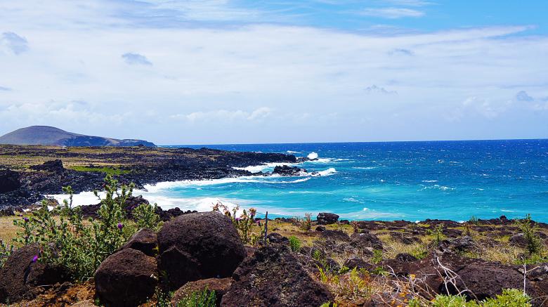 Free stock image of Easter Island Ocean created by Greyson Ferguson