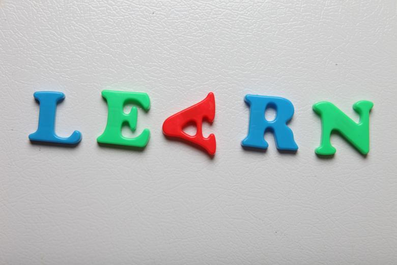 Free stock image of Letters spelling Learn created by Jared Davidson