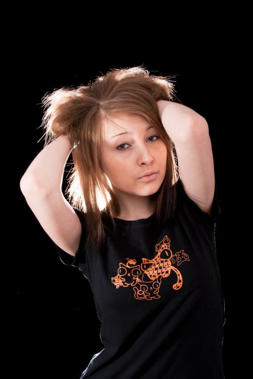 Free stock image of Young woman portrait created by 2happy