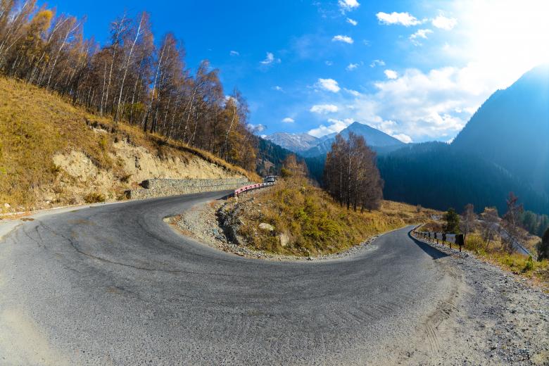 Free stock image of Mountain Road created by Aureliy