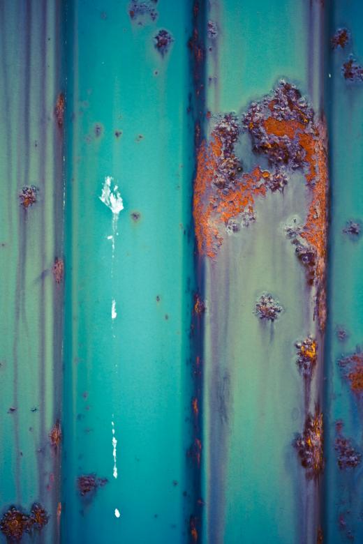 Free stock image of Blue Rusted Metal created by Free Texture Friday