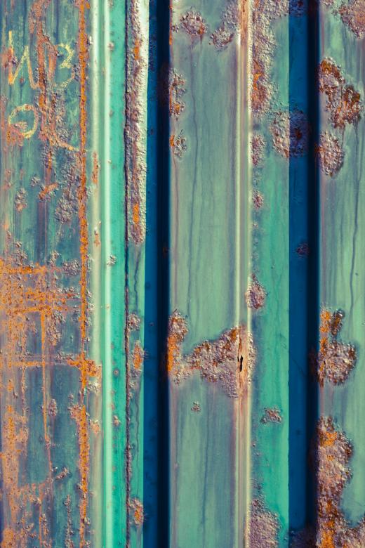 Free stock image of Blue Rusted Metal Texture created by Free Texture Friday