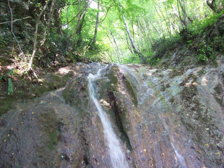 Free stock image of Waterfall on stone created by francesco scanagatta