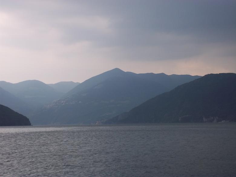 Free stock image of Clouds on the lake created by francesco scanagatta