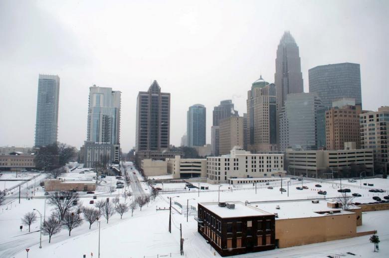 Free stock image of Charlotte City in Winter created by agphotostock.com