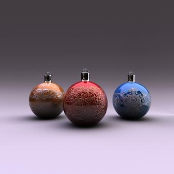 Xmas balls - Free Stock Photo